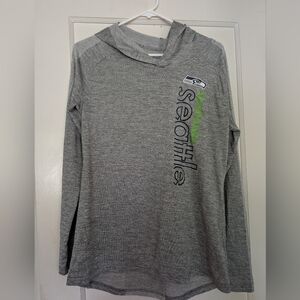 Seattle Seahawks lightweight workout hoodie size large